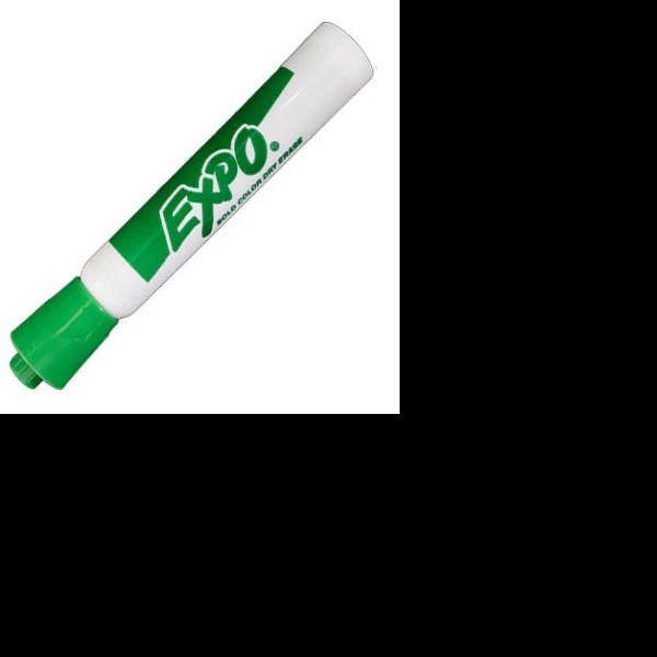 MARCADOR PPIZ. GRUESO EXPO PLAST. VDE.E12C144